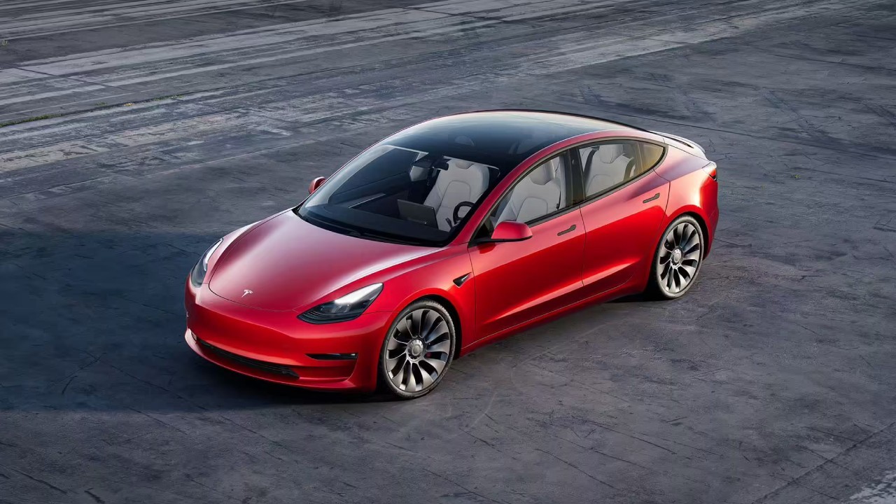 Tesla Model 3 Autonomie